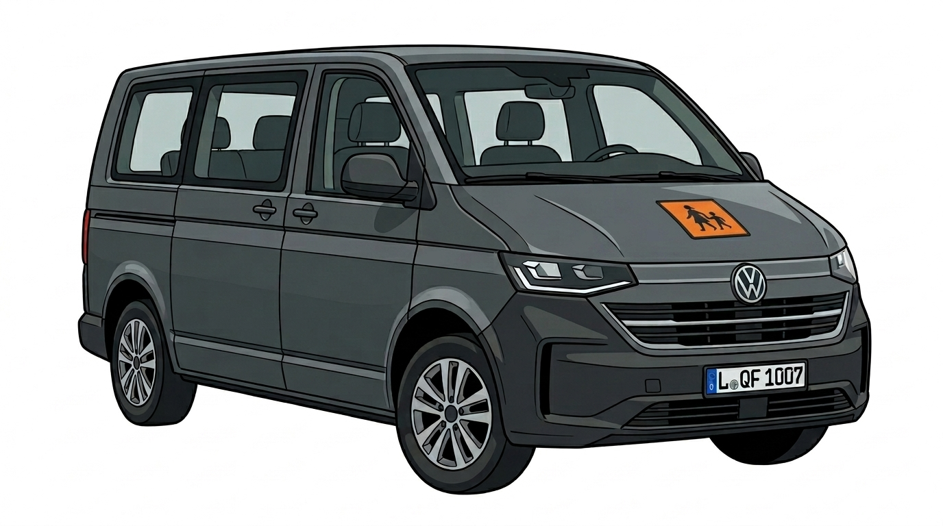 Quadrat Fahrdienst Leipzig - Der neue VW Transporter